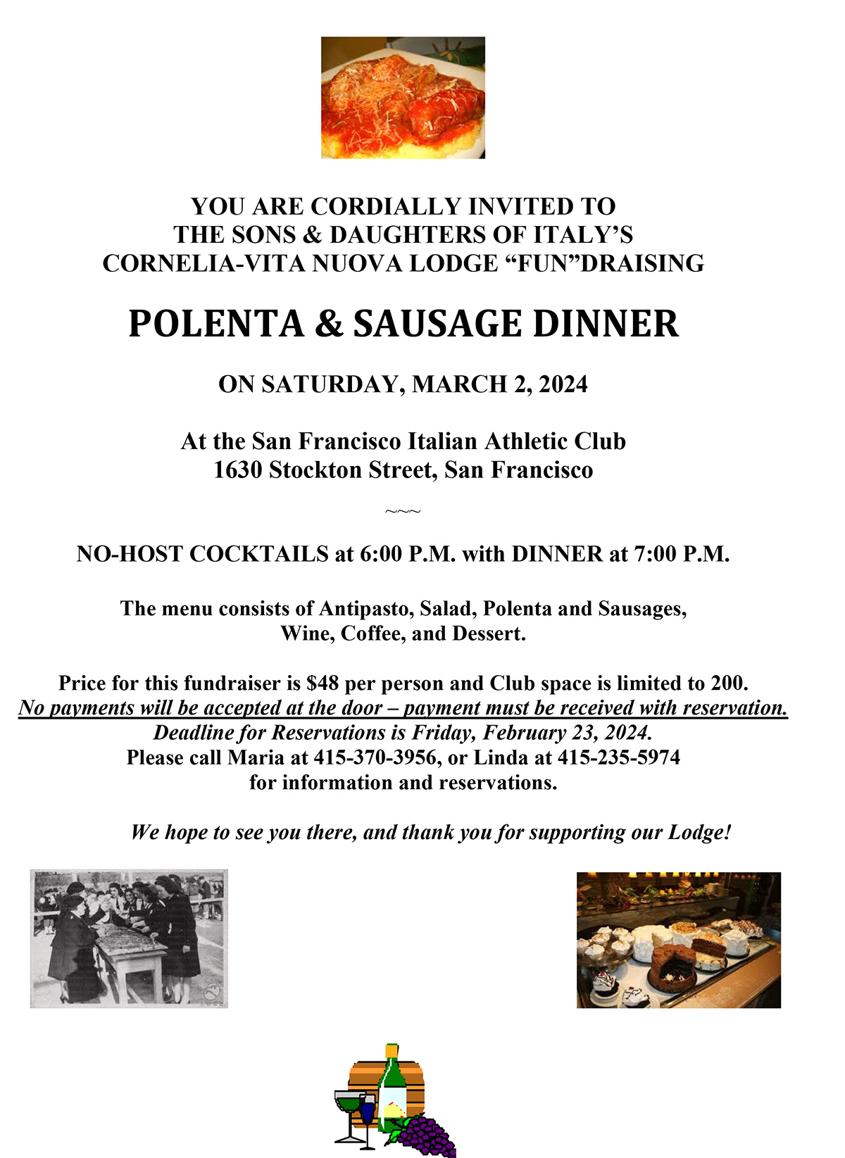 Polenta and Sausage Dinner
