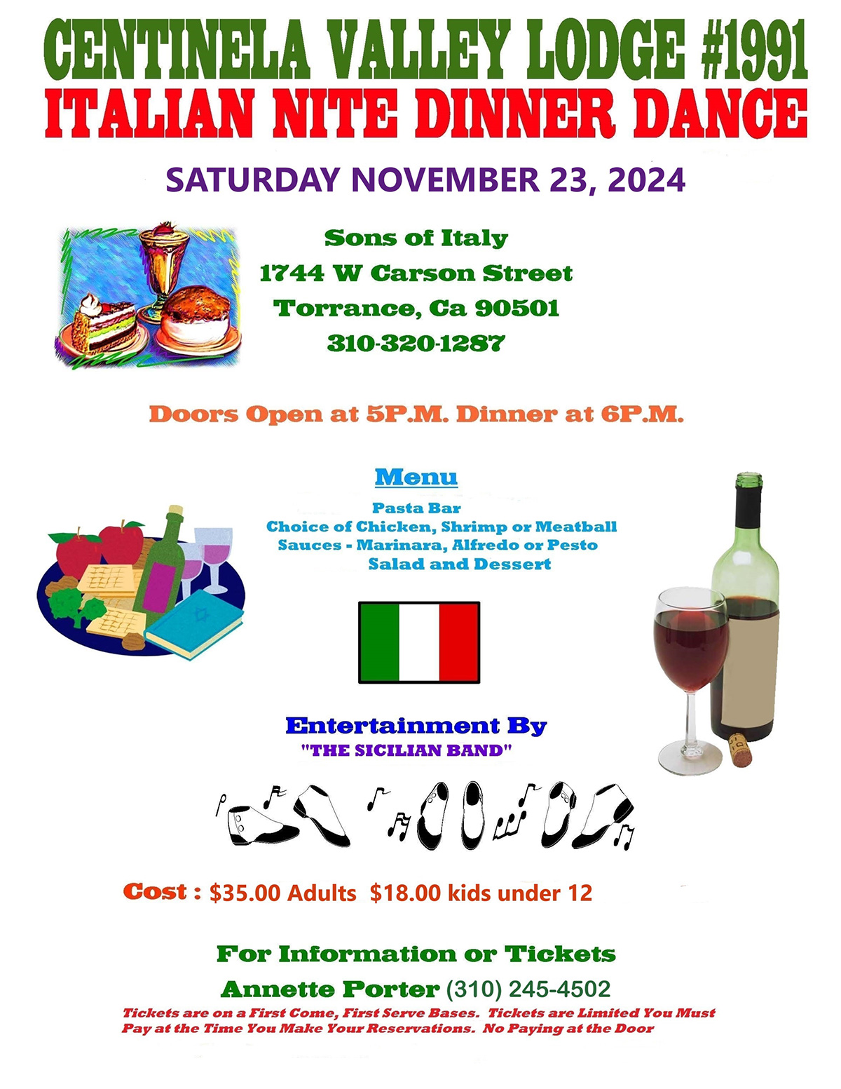 Italian Nite Dinner Dance